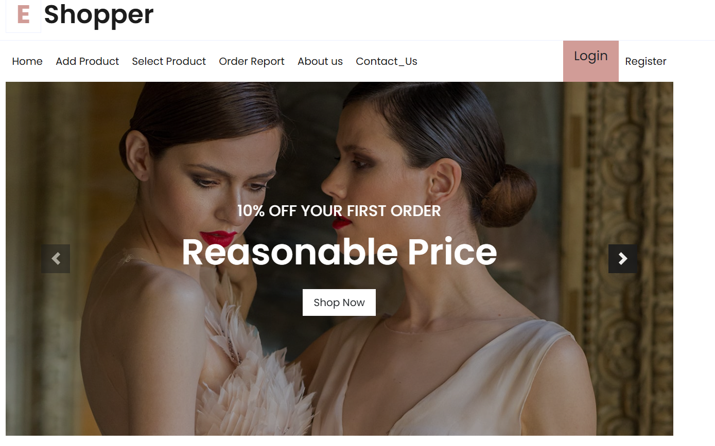 E-Shopper Project